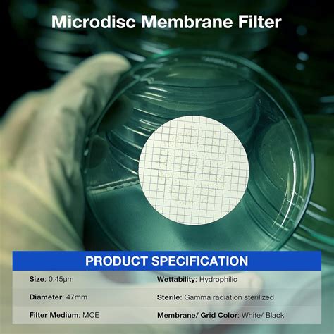 Buy SimPure MCE Gridded Membrane Filter Sterile 47mm Diameter And 0