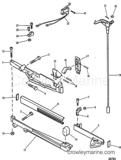 Shifter Mercury Outboard Shift Linkage Diagram