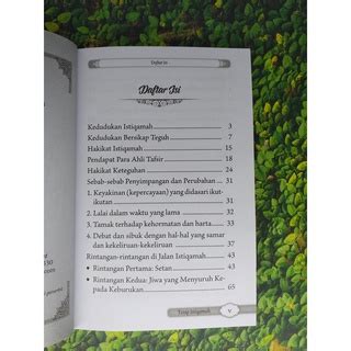 Jual Buku Kiat Kiat Untuk Tetap Istiqomah Darul Haq Original Shopee