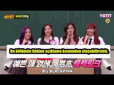 BLACKPINK Knowing Brothers 87 Bölüm Türkçe Altyazılı YouTube