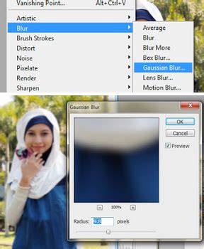 Tutorial Cara Cepat Membuat Efek Blur Pada Background Dengan Photoshop