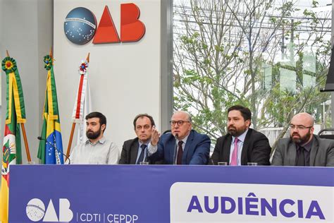 Trt Participa De Audi Ncia P Blica Na Oab Sobre Uso De Intelig Ncia