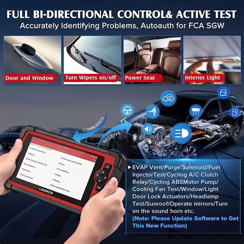 Launch X Crp E Bt Code Reader Canfd Diop All System Diagnostic