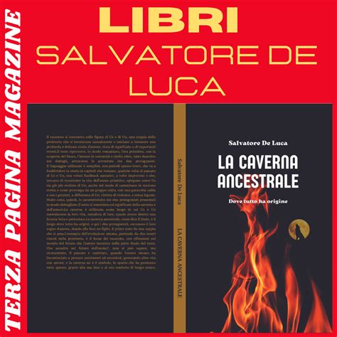 LIBRI Video Intervista Con SALVATORE DE LUCA La Caverna Ancestrale