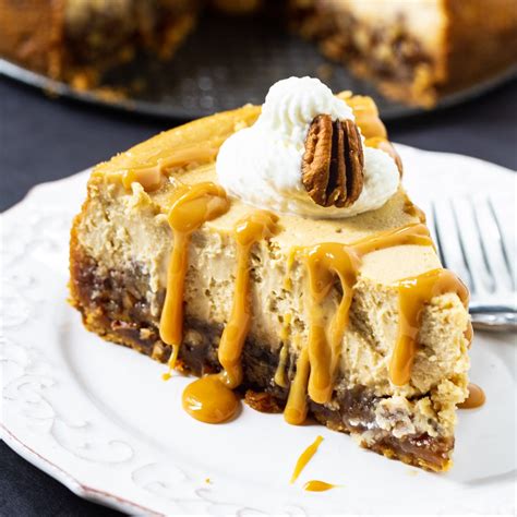 Pecan Pie Cheesecake - Spicy Southern Kitchen