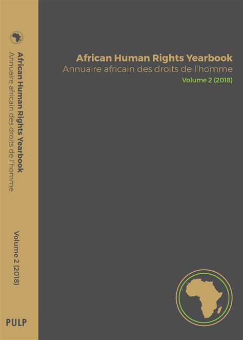 African Human Rights Yearbook Ahry Centre For Human Rights