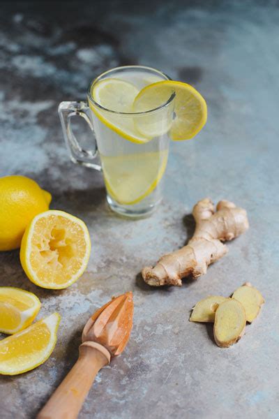 Morning Detox Lemon And Ginger Water Crush Magazine