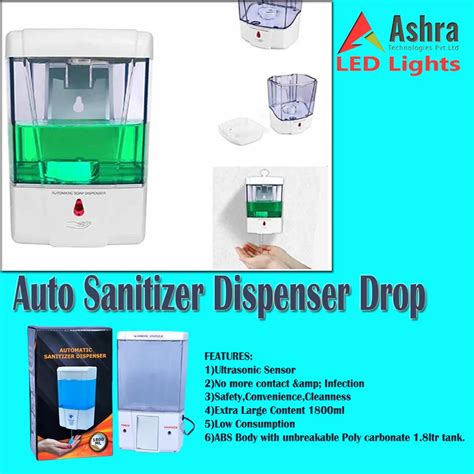 Automatic Auto Sanitizer Dispenser At Rs 1500 In Hyderabad Id
