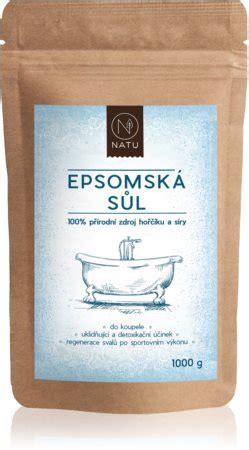 Natu Epsom Salt Sel De Bain Notino Be