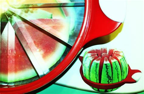 Everyday Gourmet Melon Slicer Large Red Gourmet Kitchen Gadgets