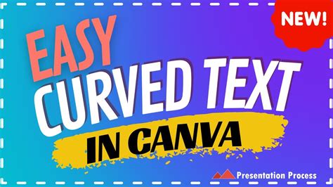 How To Curve Text In Canva 2023 New Series YouTube