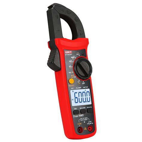 Uni T Digital Clamp Meter Ut 202a Acdc Voltage Ac Current True Rms