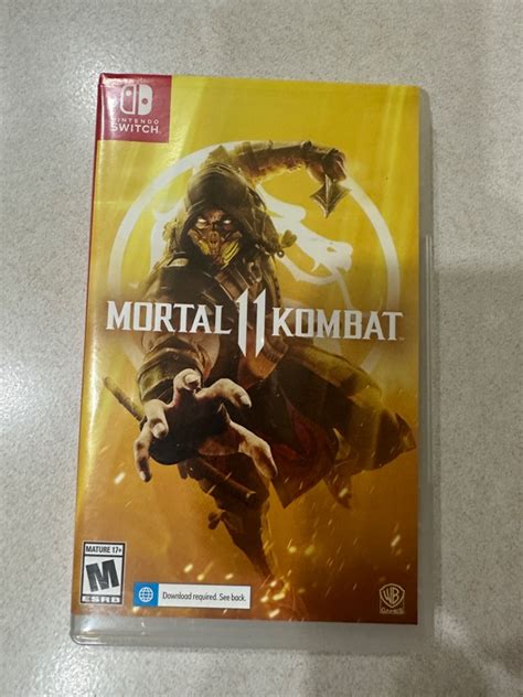 Mortal Kombat 11 Switch Video Gaming Video Games Nintendo On Carousell