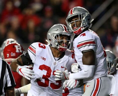 Dante Booker Jordan Fuller Ohio State Editorial Stock Photo Stock