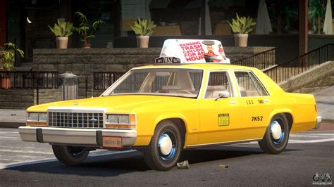 Ford Ltd Crown Victoria Taxi V10 For Gta 4