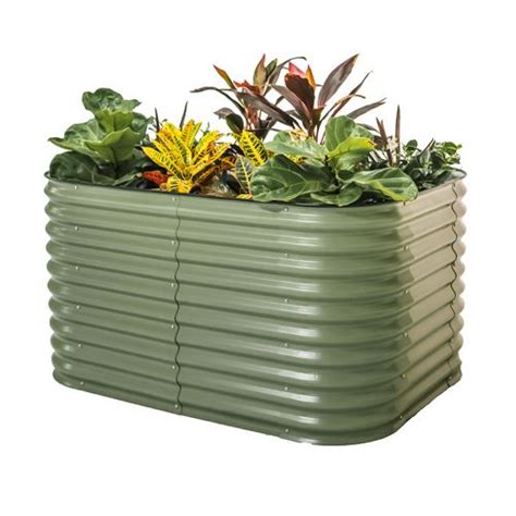 Cascading Metal Raised Garden Bed Kit Standard Size Metal Raised