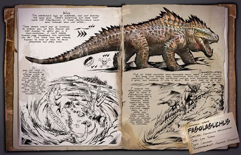 Ark Survival Ascended Dossier Of Fasolasuchus Survival Sandbox