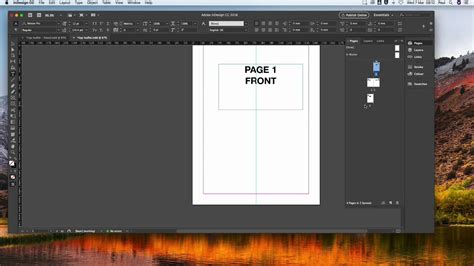 Create A Spreads Pdf From Facing Pages From Indesign Youtube