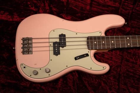 Nash Pb 63 Shell Pink Precision Bass Guitar Matts Music