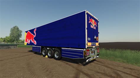 Remoque SCHMITZ CARGO RED BULL LS19 KingMods