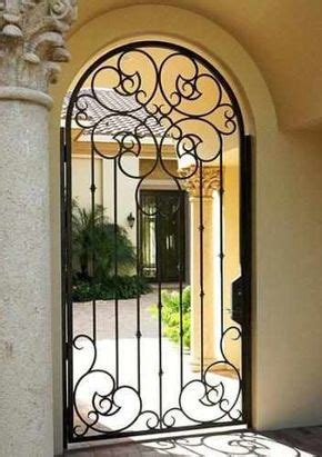 Courtyard Handtrail 58 Wrought Iron Doors Windows Gates Railings