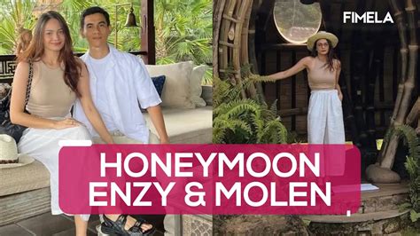 Enzy Storia Dan Molen Kasetra Nikmati Honeymoon Di Bali YouTube