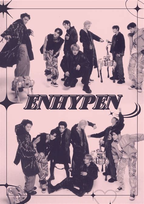 Enhypen Magazine Cover Kpop Edit Enhypen Kpopedits Slay Girl Popteen