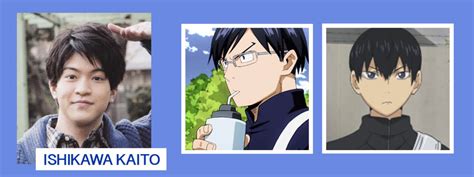 Shiratorizawa™ — sophrambles: Voice actor parallels between Boku...