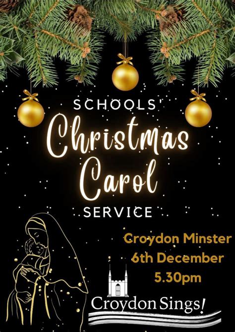 Croydon Sings School Christmas Carol Service Croydon Minster