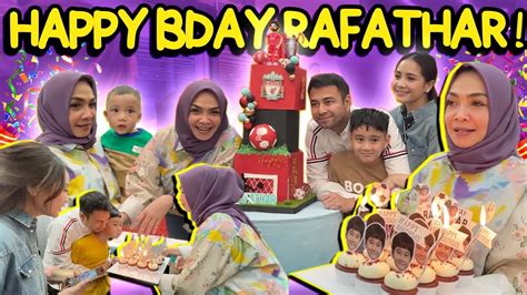 KADO SPESIAL MAMA RIETA BUAT RAFATHAR SEMUANYA NGUMPUL BUAT SURPRISE