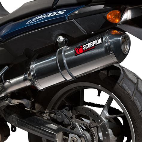 Scorpion Factory Oval Silencer Bmw F Gs Free Uk Delivery