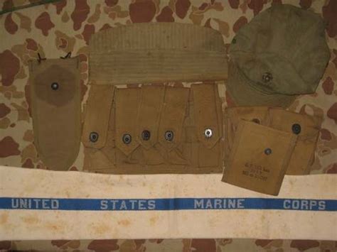 Some More Ww2 Usmc Gear Field And Personal Gear Section Us