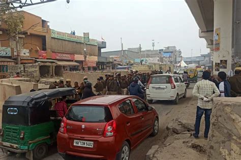 In Pics Delhi Borders Turned Into Fortress Ahead Of Farmers March