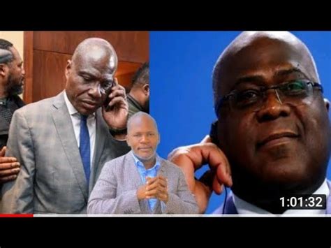 F Lix S Est Ntretenu Au T L Phone Avc Mafa Alain Bolodjwa Explique Le