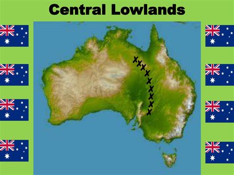 Central Lowlands United States Map - United States Map