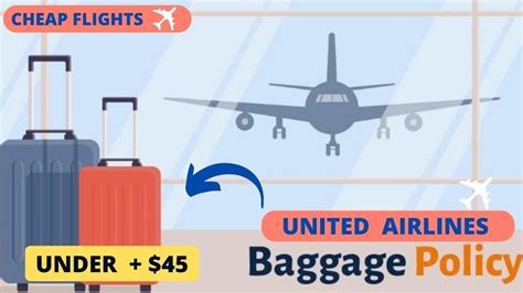 United Airlines Baggage Policy 2023 18509529636book Your Ticket