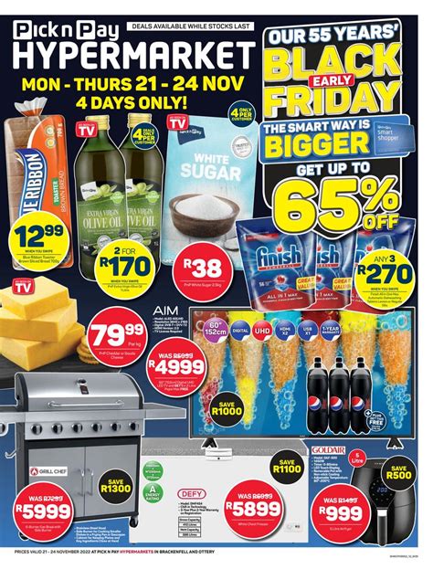 Pick N Pay Hypermarket Western Cape Early Black Friday Deals 21