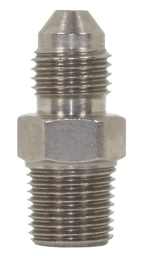 Steel Male Npt Adapters Speedflowdirect Speedflow Hose Fittings