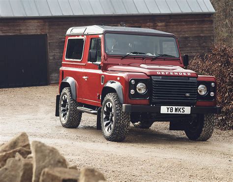 Land Rover Defender V8 2018 Limited Edition Car To Go On Sale For 70th