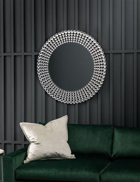 Sharrington Large Round Wall Mirror Gallery Direct M S