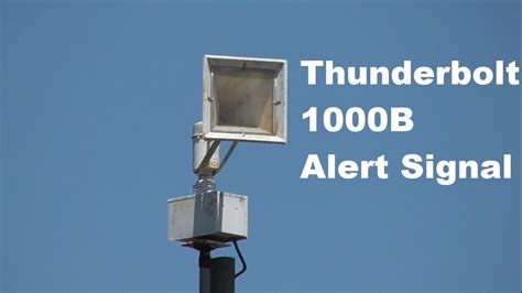 FS Thunderbolt 1000 Monthly Tornado Siren Test Alert Jonesboro GA 5