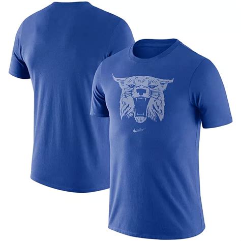 Mens Nike Royal Kentucky Wildcats Old School Logo Tri Blend T Shirt