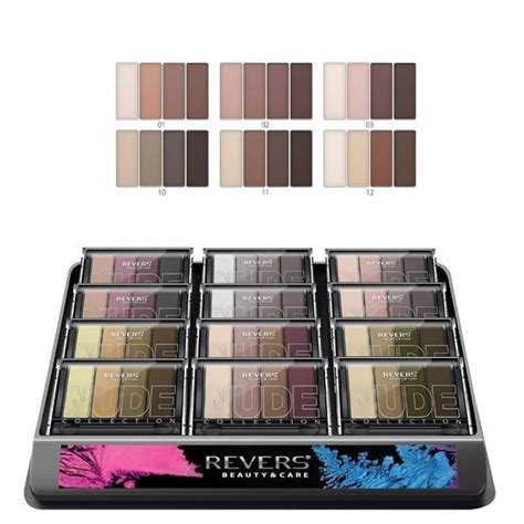 Set Mix Cu 12 Bucati Fard De Pleoape Gallant Nude Collection 4 Culori Nude Matt 6g Esteto Ro