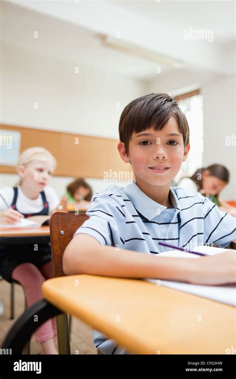 student sitting  class stock photo alamy