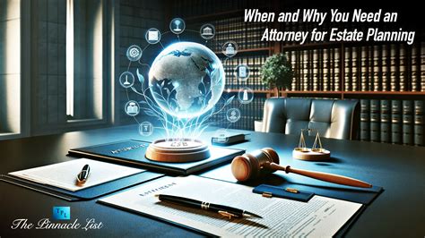 When And Why You Need An Attorney For Estate Planning The Pinnacle List