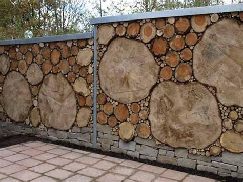 Gabion Wall And Lattice Mix For Privacy Fencescreen Home Interior Ideas