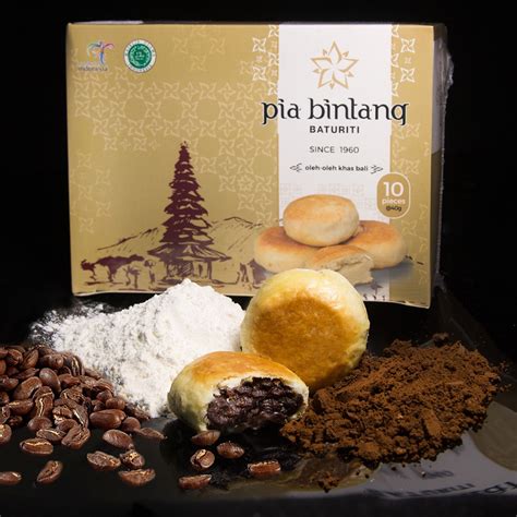 Jual Pia Bintang Kue Camilan Khas Bali Rasa Kopi Shopee Indonesia