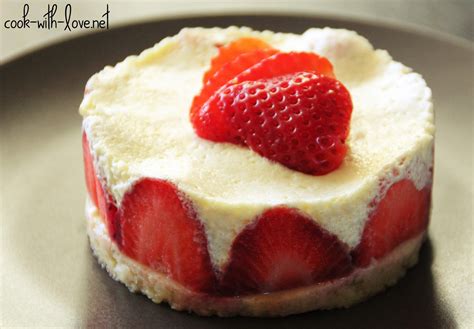 GÉNOISE ET MOUSSE AU MASCARPONE COMME UN FRAISIER Cook with love