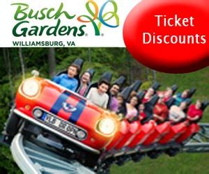 Check Out Latest Busch Gardens Williamsburg Ticket Discounts