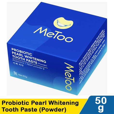 Metoo Probiotic Tooth Powder Pearl Whitening G Klik Indomaret